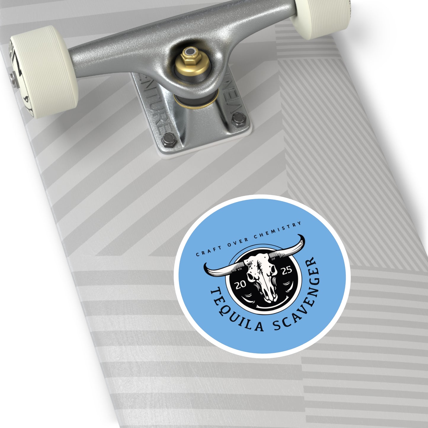 Tequila Scavenger - "Skull Logo" - Round Sticker