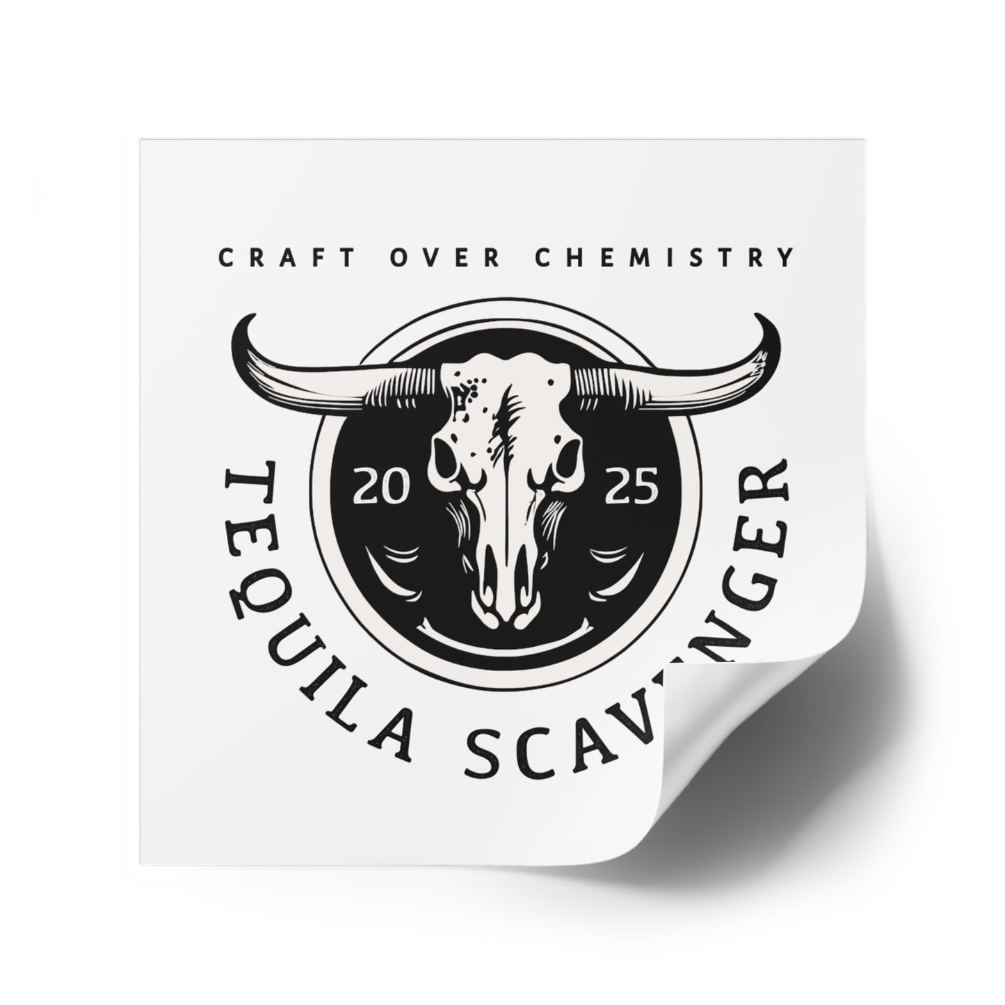 Tequila Scavenger Square Stickers