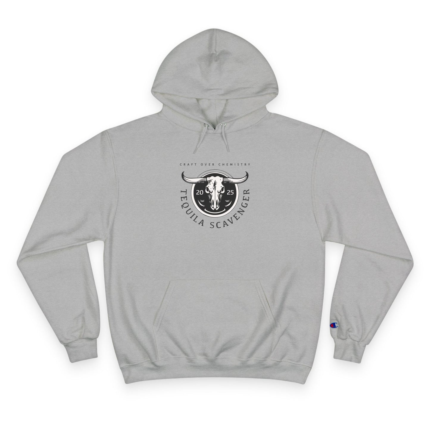 Tequila Scavenger - Champion Brand Hoodie - "Skull Logo"