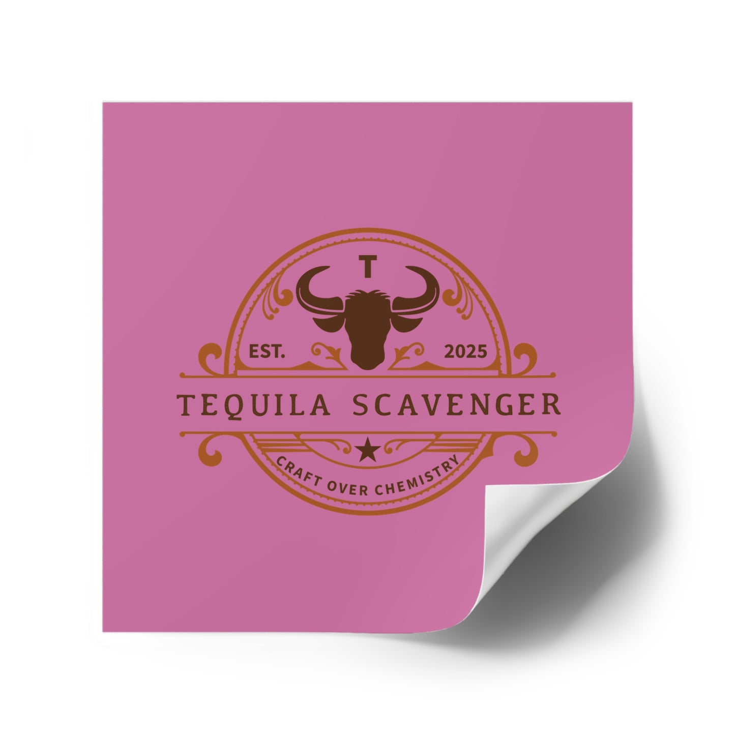 Tequila Scavenger Square Stickers