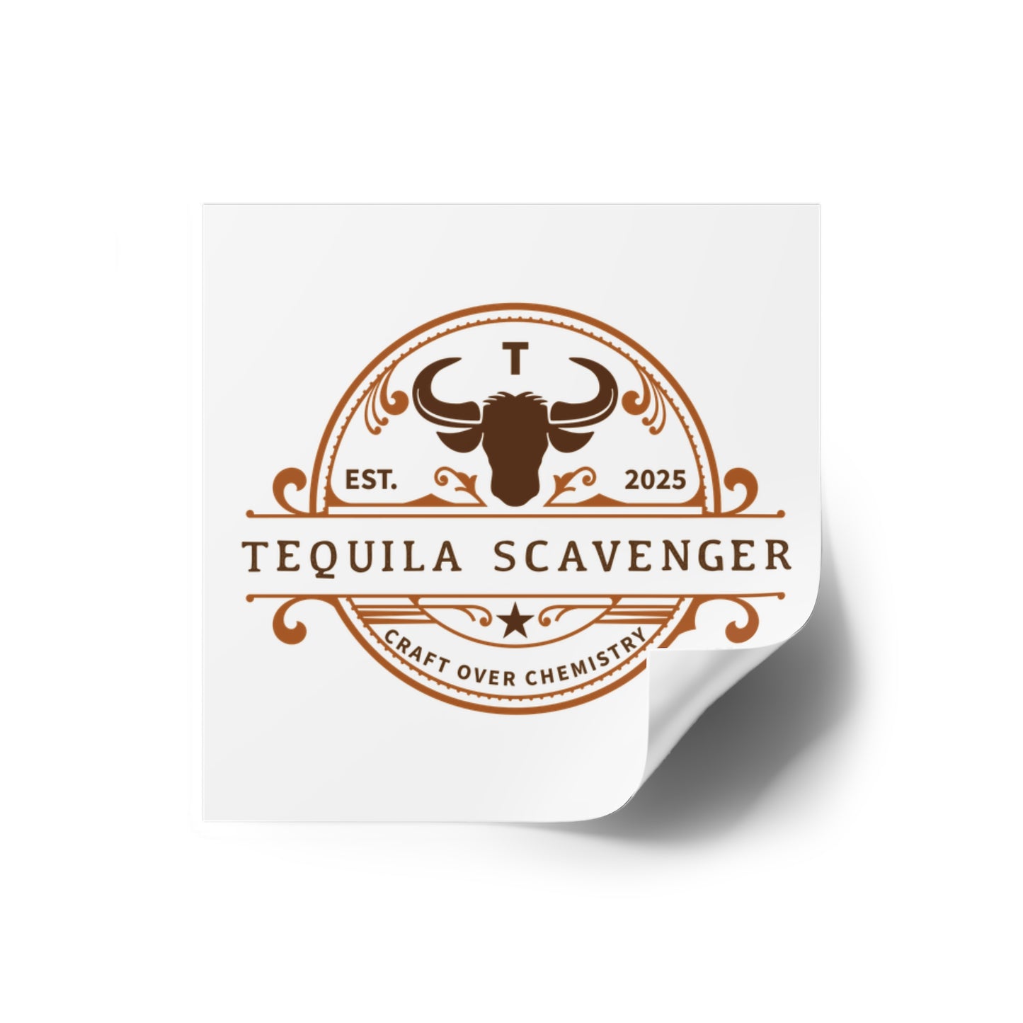 Tequila Scavenger - "OG Logo" Square Sticker