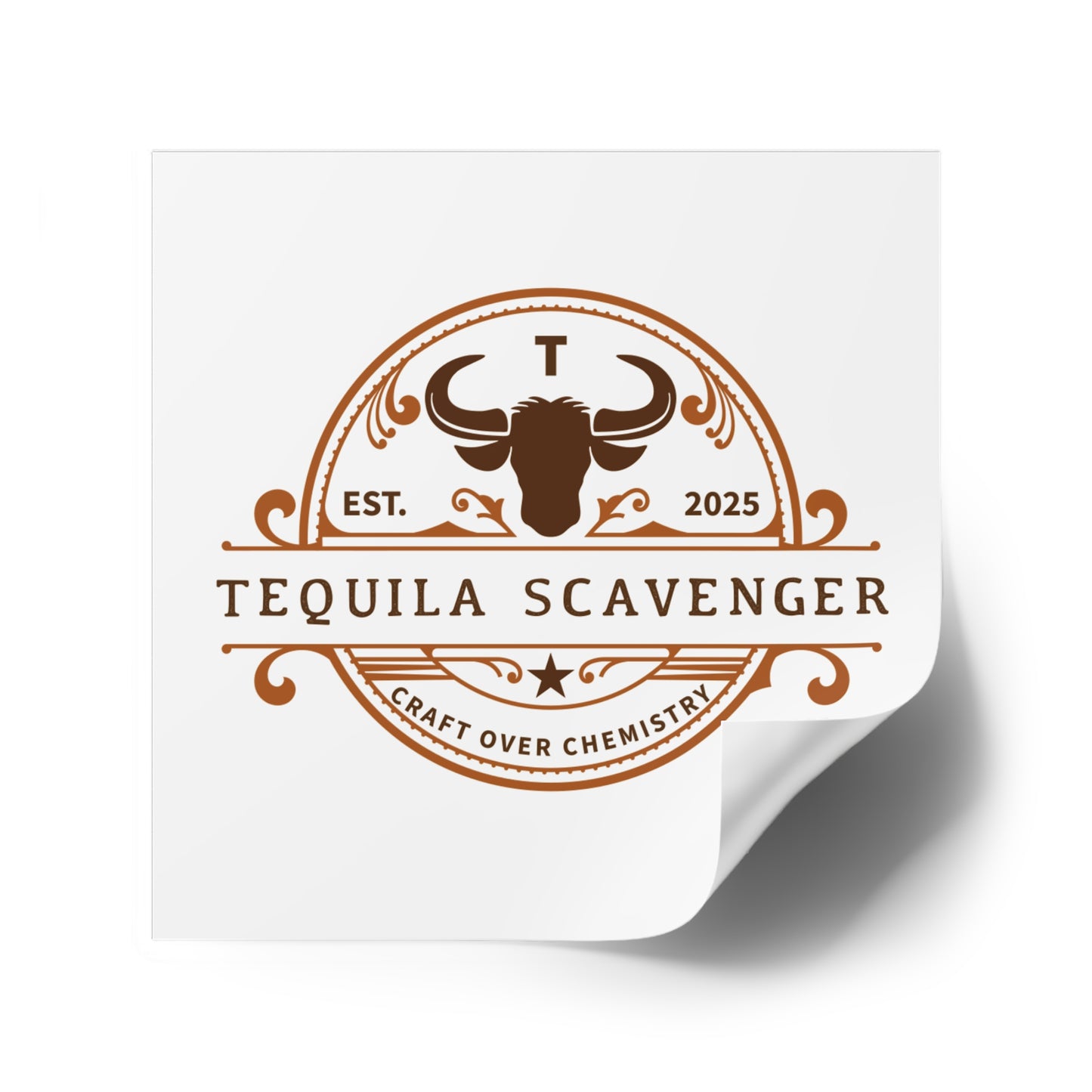Tequila Scavenger - "OG Logo" Square Sticker