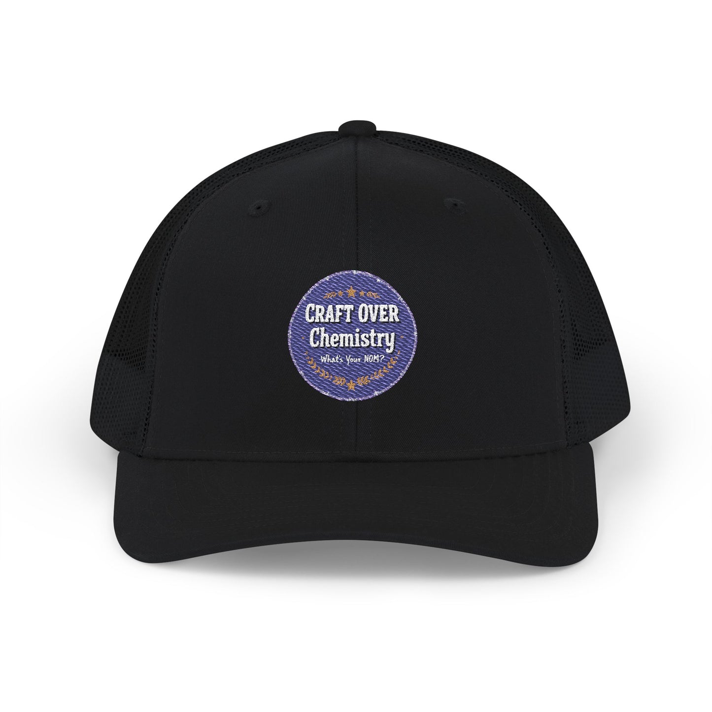 "Craft Over Chemistry" Embroidered Snap Back Hat