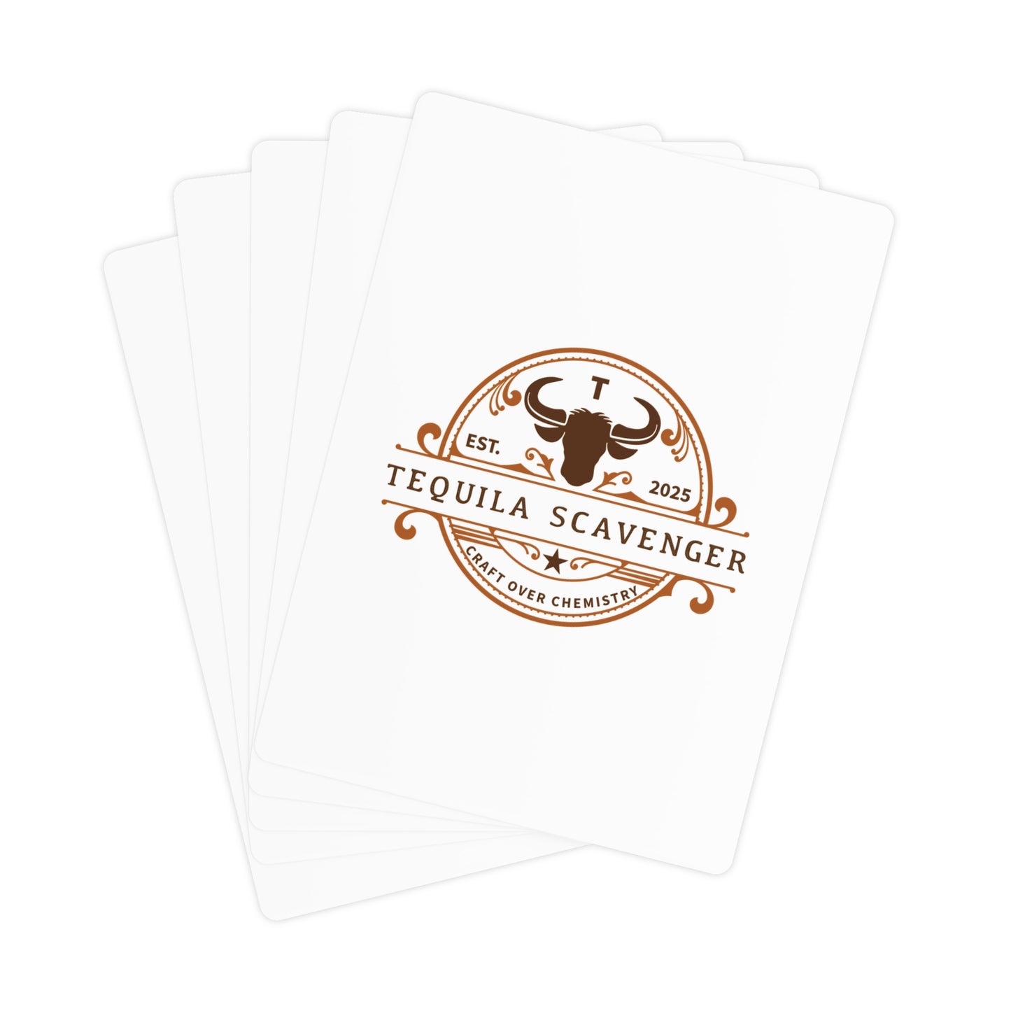 Tequila Scavenger - Custom Poker Cards - "OG Logo"