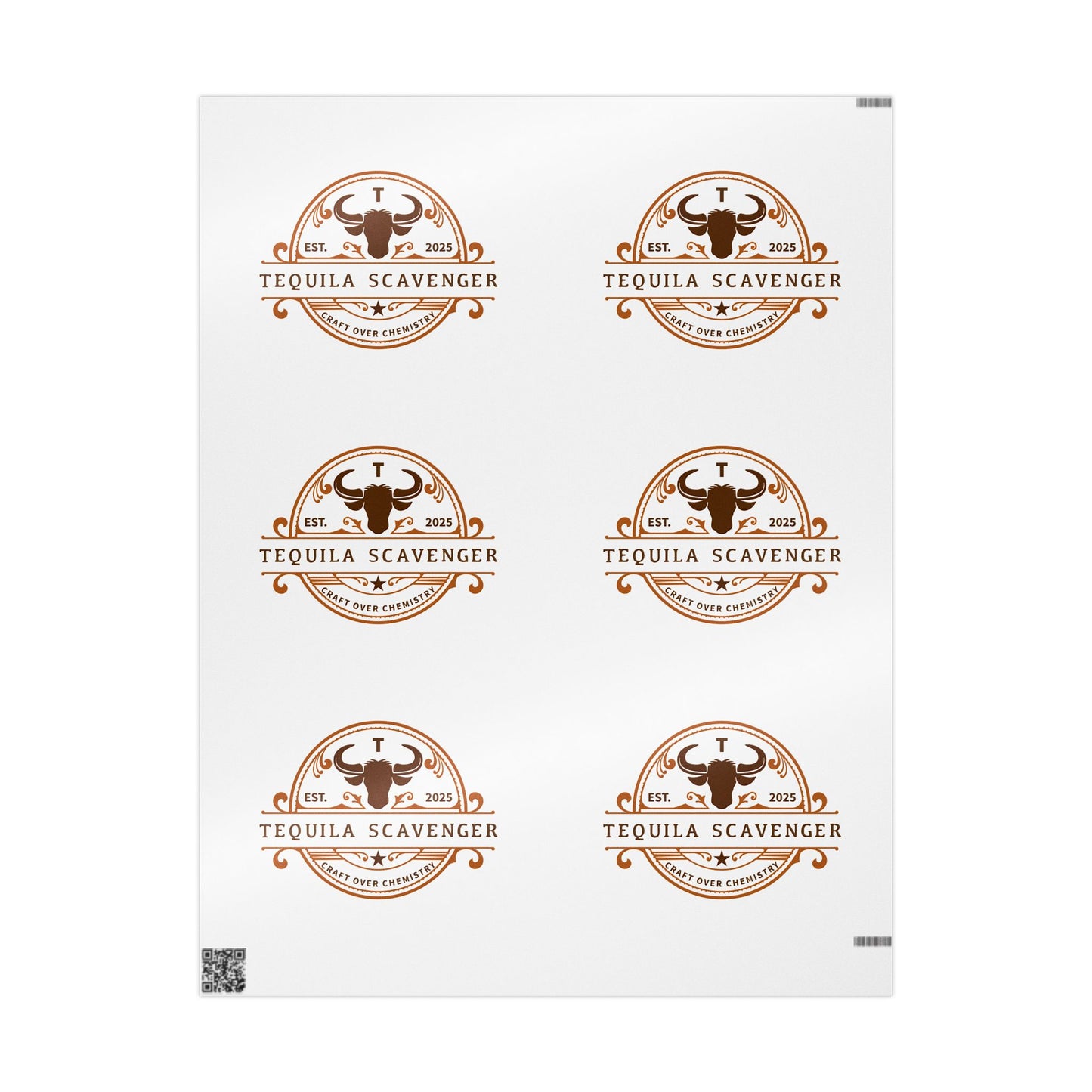 Tequila Scavenger Gift Wrapping Paper