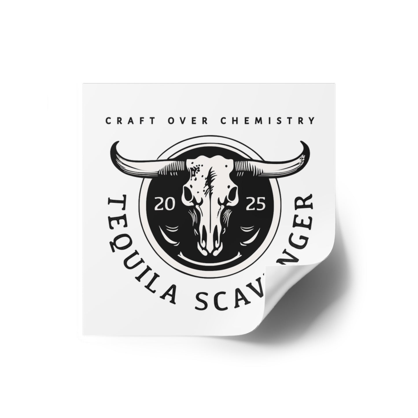Tequila Scavenger Square Stickers