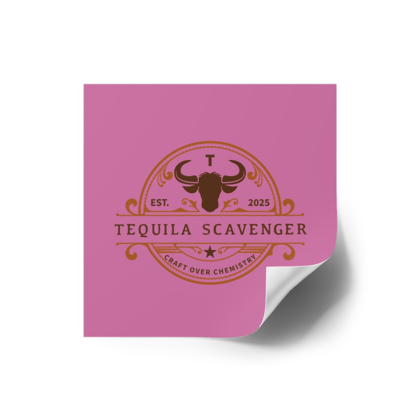 Tequila Scavenger Square Stickers