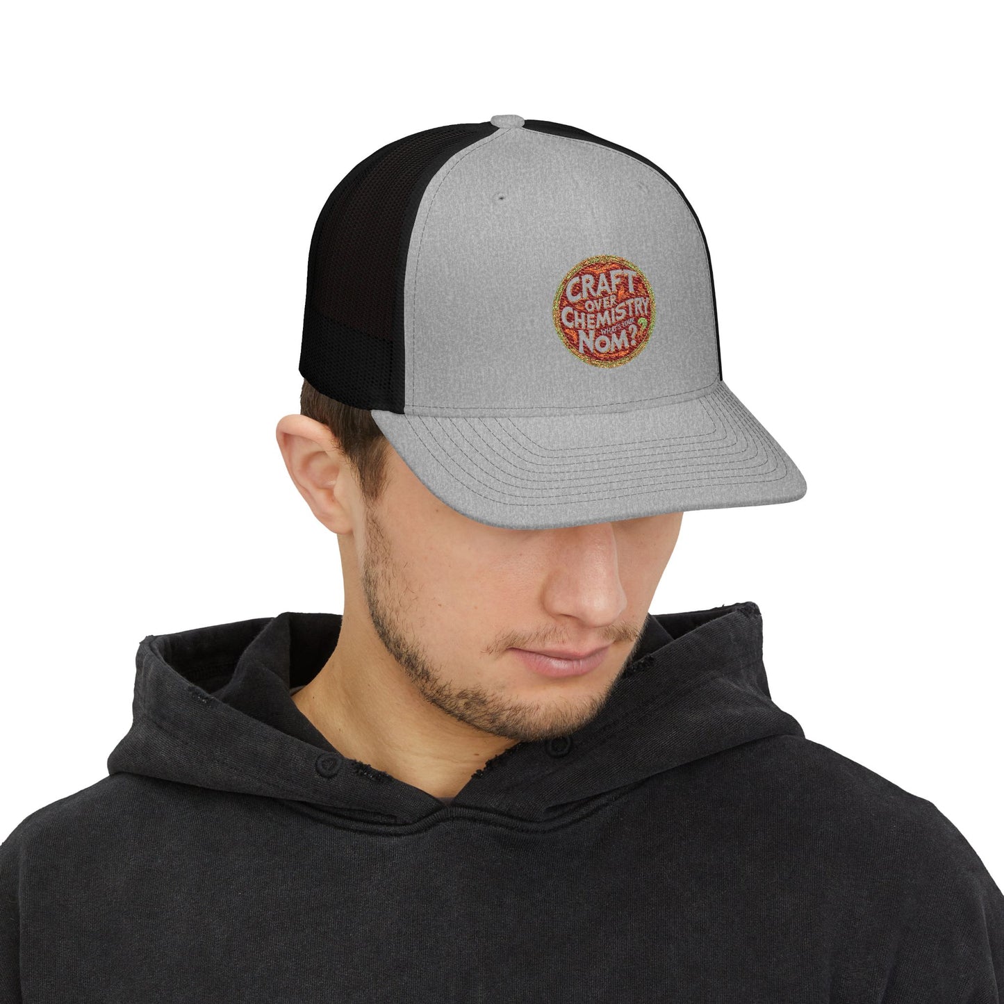 "Craft Over Chemistry" Embroidered Snap Back Hat