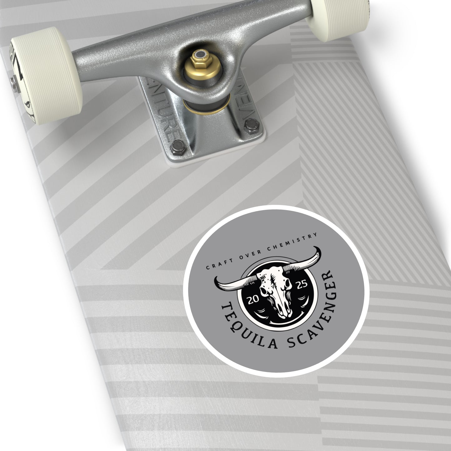 Tequila Scavenger - "Skull Logo" - Round Sticker