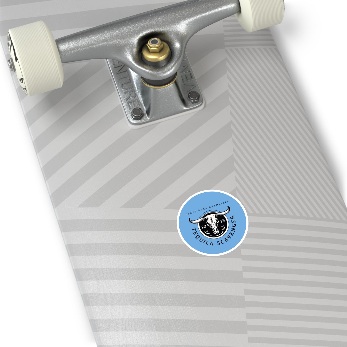 Tequila Scavenger - "Skull Logo" - Round Sticker