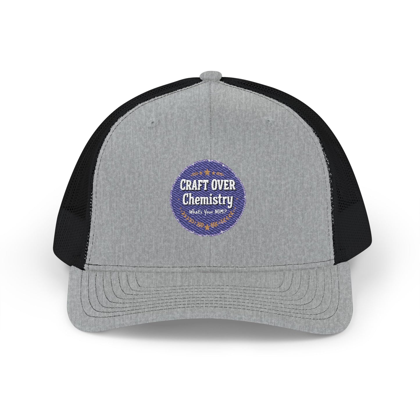"Craft Over Chemistry" Embroidered Snap Back Hat