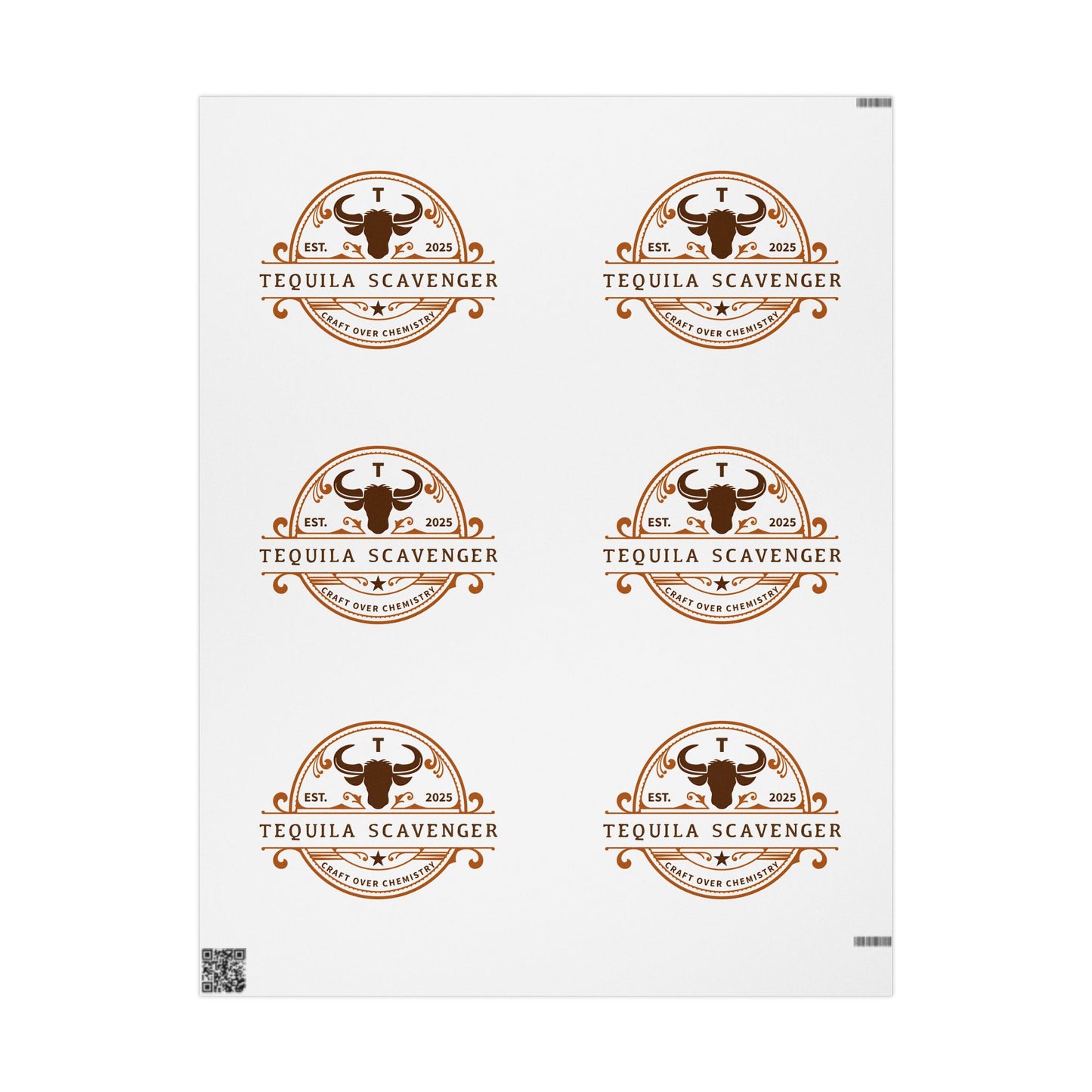 Tequila Scavenger Gift Wrapping Paper