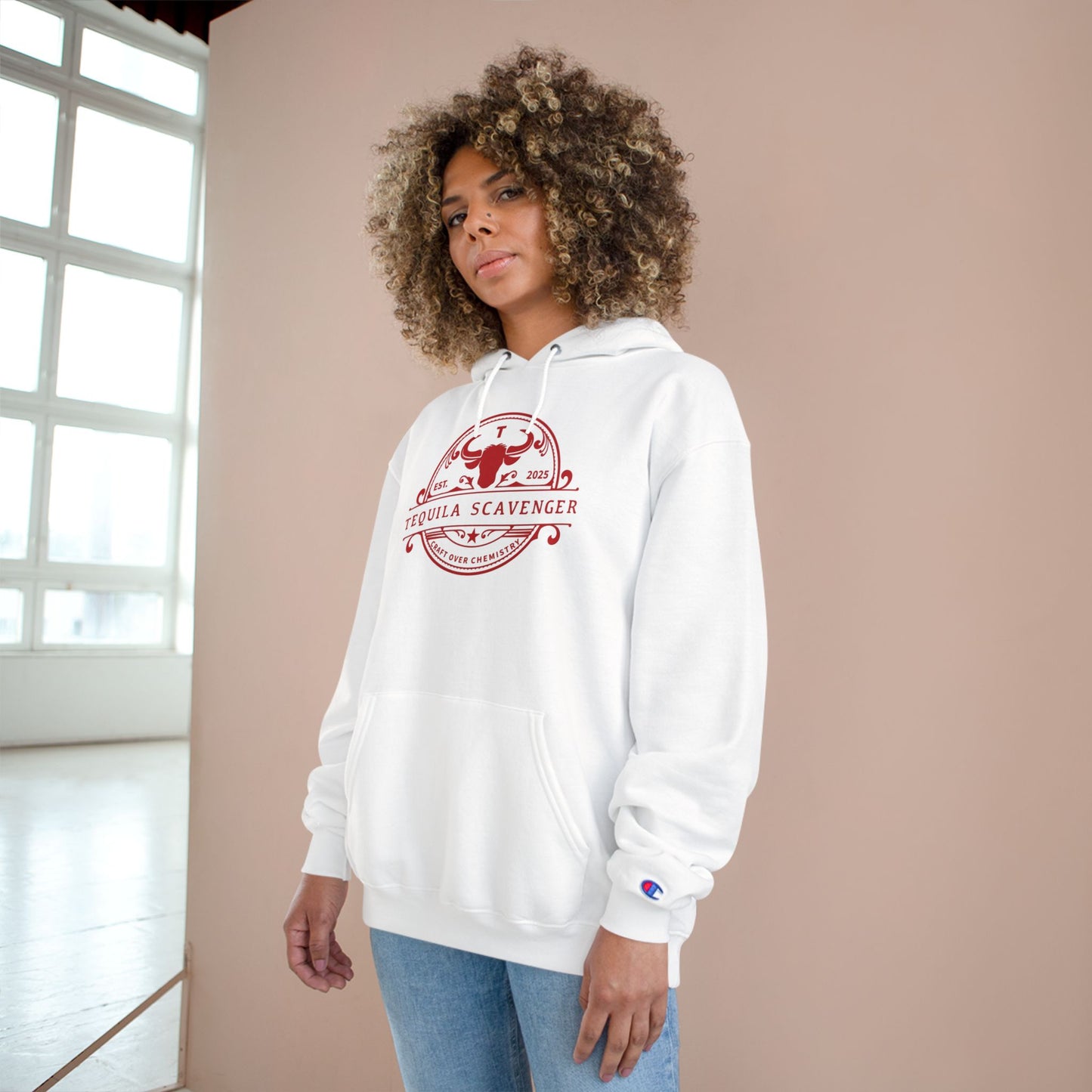 Tequila Scavenger - Champion Brand Hoodie "OG Logo"