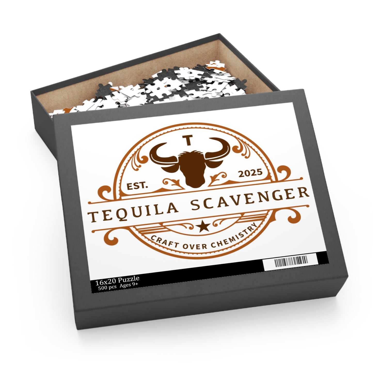 Tequila Scavenger - "OG Logo" - 252 Piece and 500 Piece Puzzles
