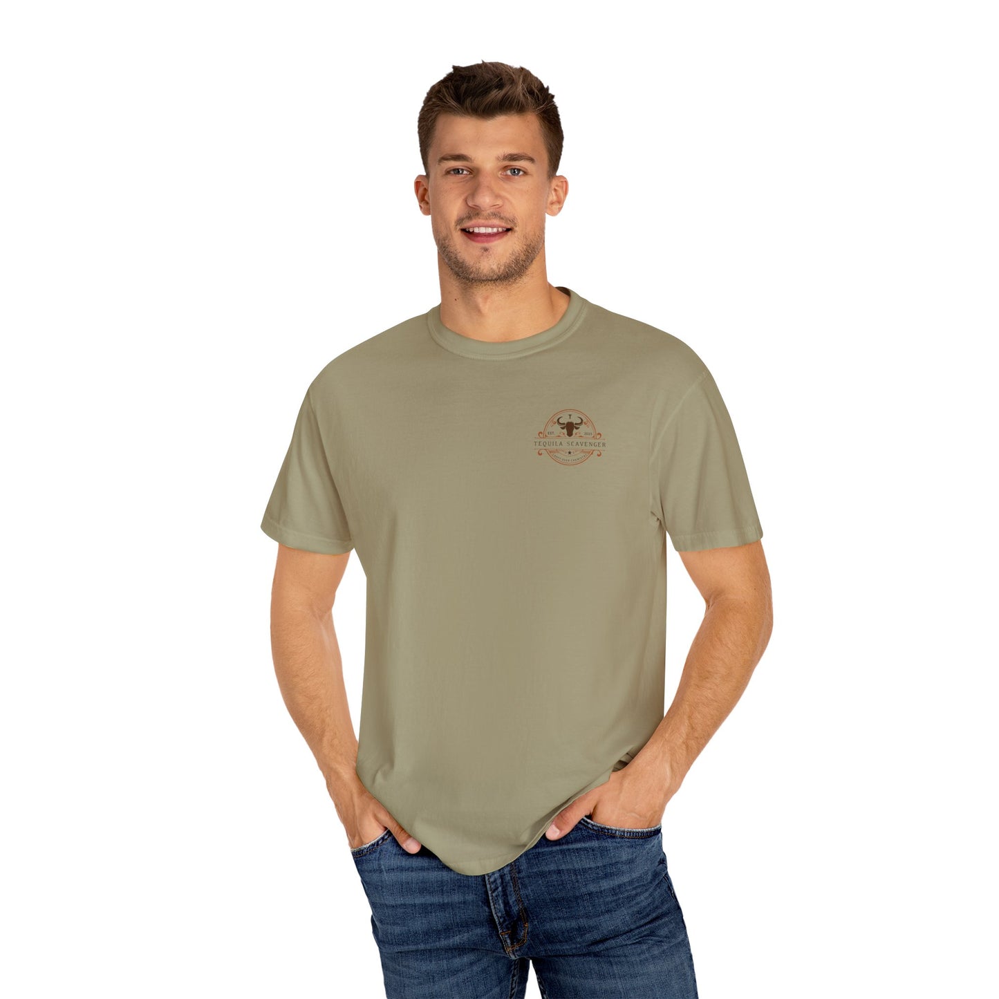 Tequila Scavenger T-Shirt, Casual Tee, Vintage-Style Shirt, Summer Staple, Gift for Tequila Lovers, Unisex Fashion