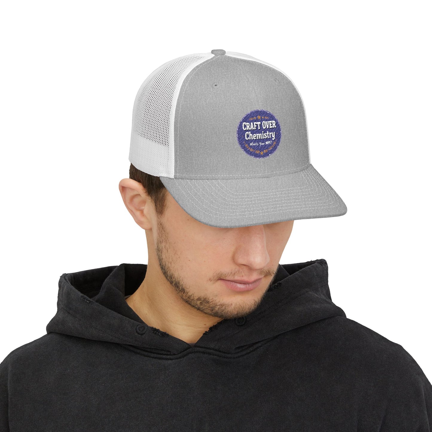 "Craft Over Chemistry" Embroidered Snap Back Hat