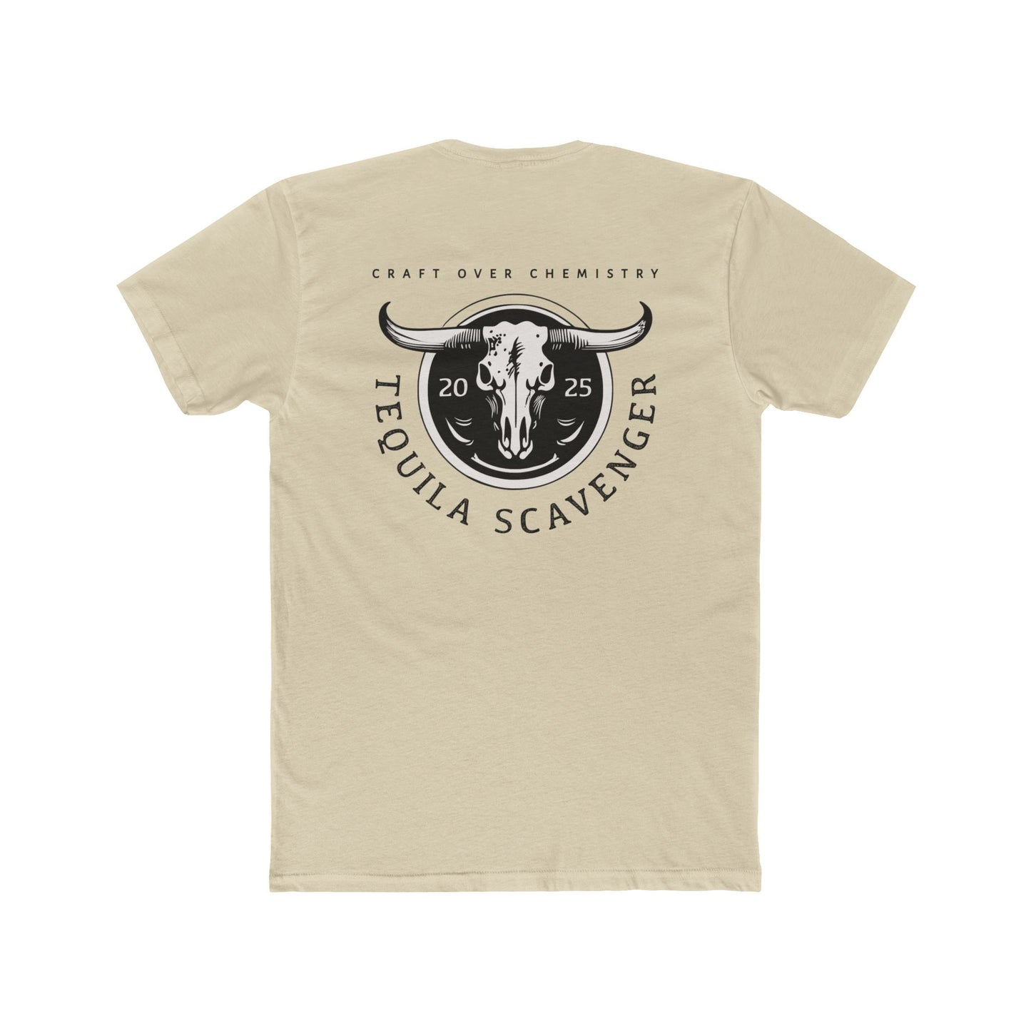 Tequila Scavenger Unisex Cotton Crew Tee - Craft Over Chemistry Shirt