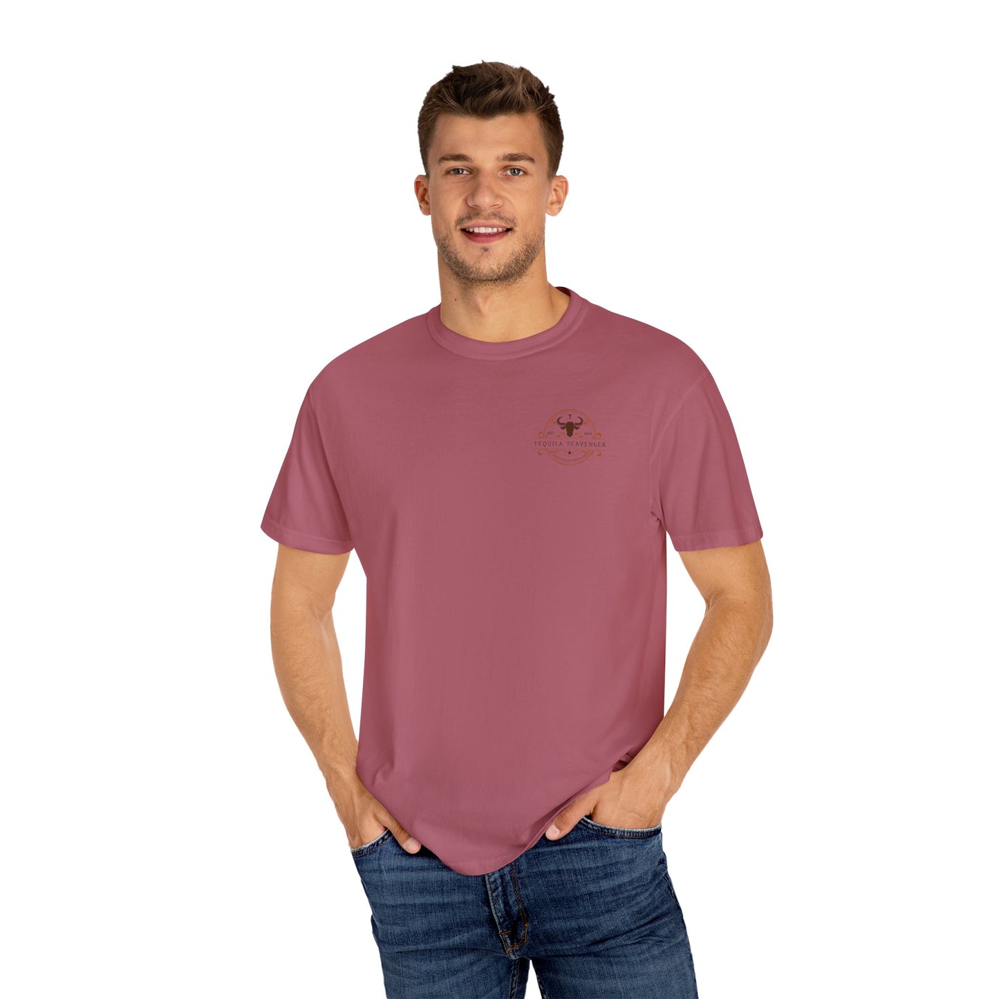 Tequila Scavenger T-Shirt, Casual Tee, Vintage-Style Shirt, Summer Staple, Gift for Tequila Lovers, Unisex Fashion