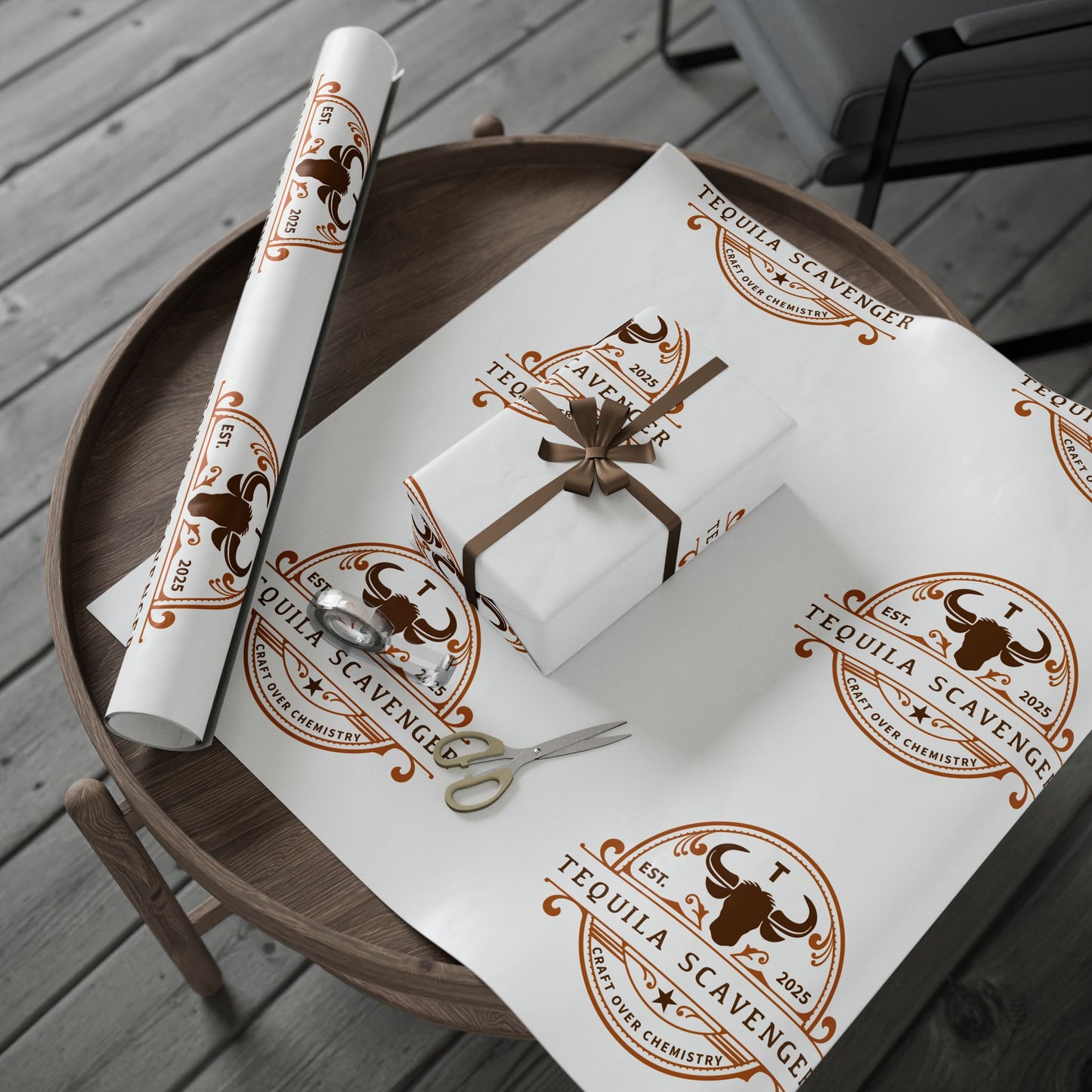 Tequila Scavenger Gift Wrapping Paper