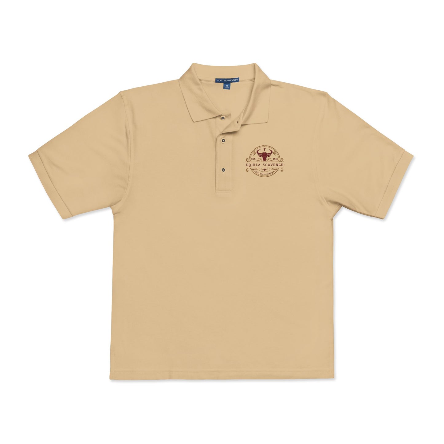 Tequila Scavenger - Embroidered Polo Shirt - "OG Logo"