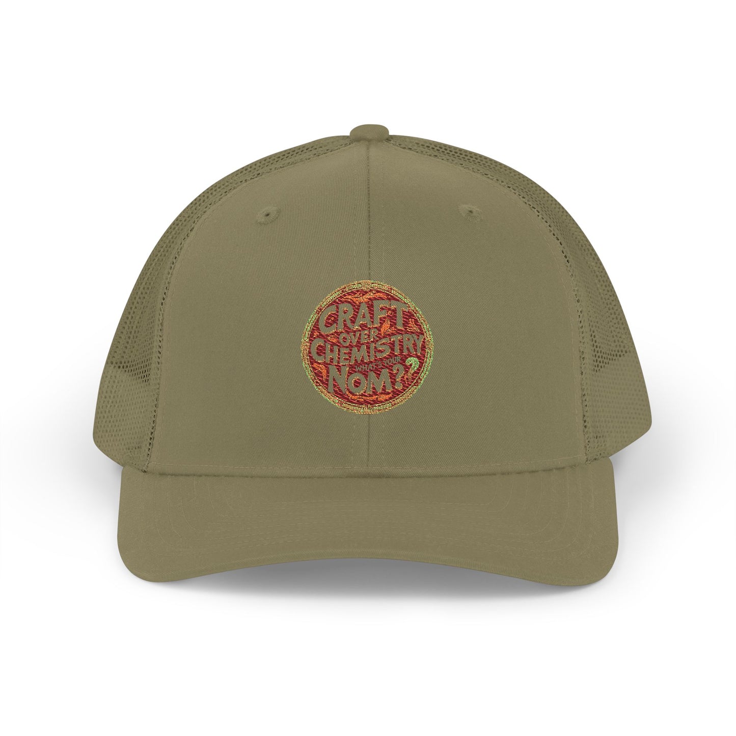 "Craft Over Chemistry" Embroidered Snap Back Hat