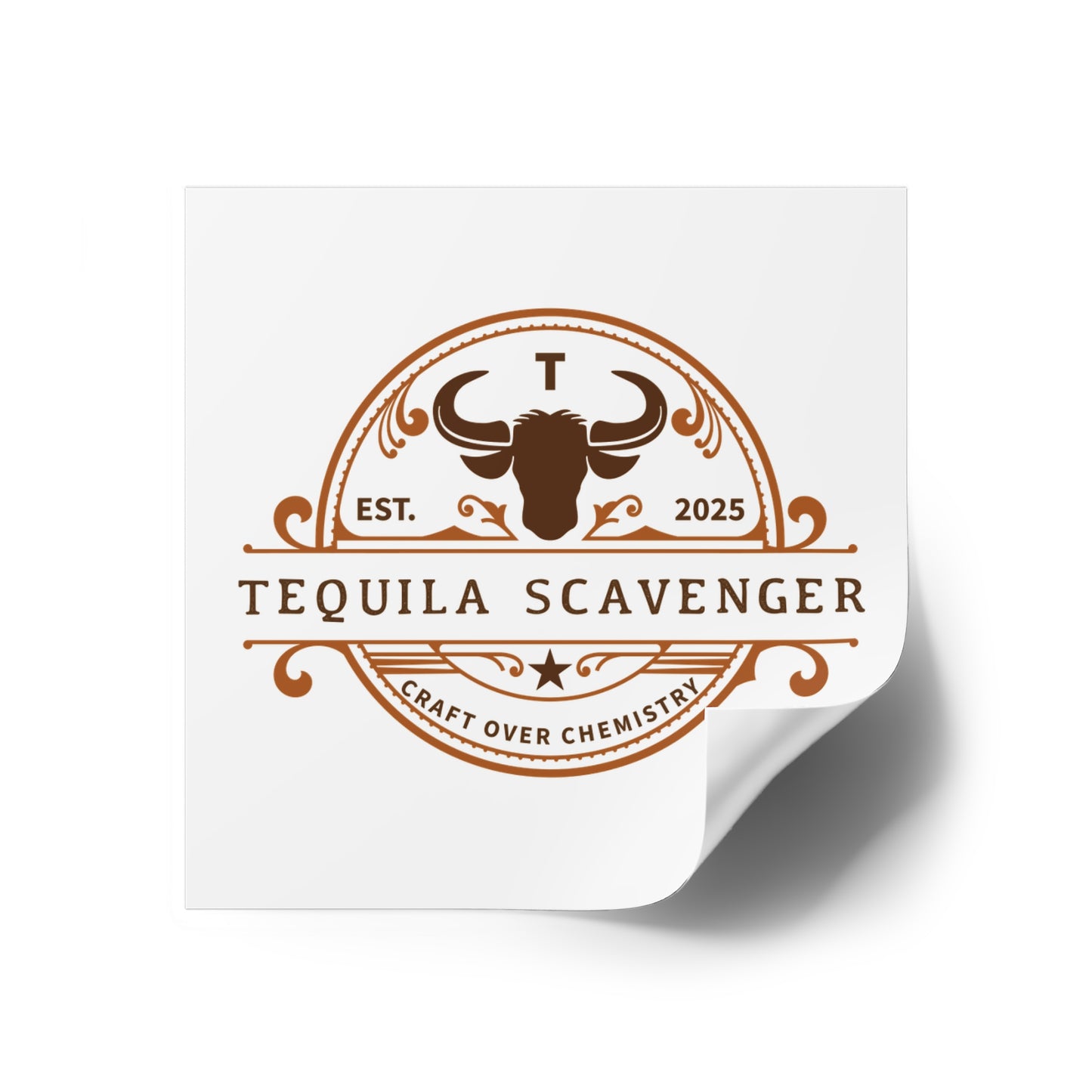 Tequila Scavenger - "OG Logo" Square Sticker