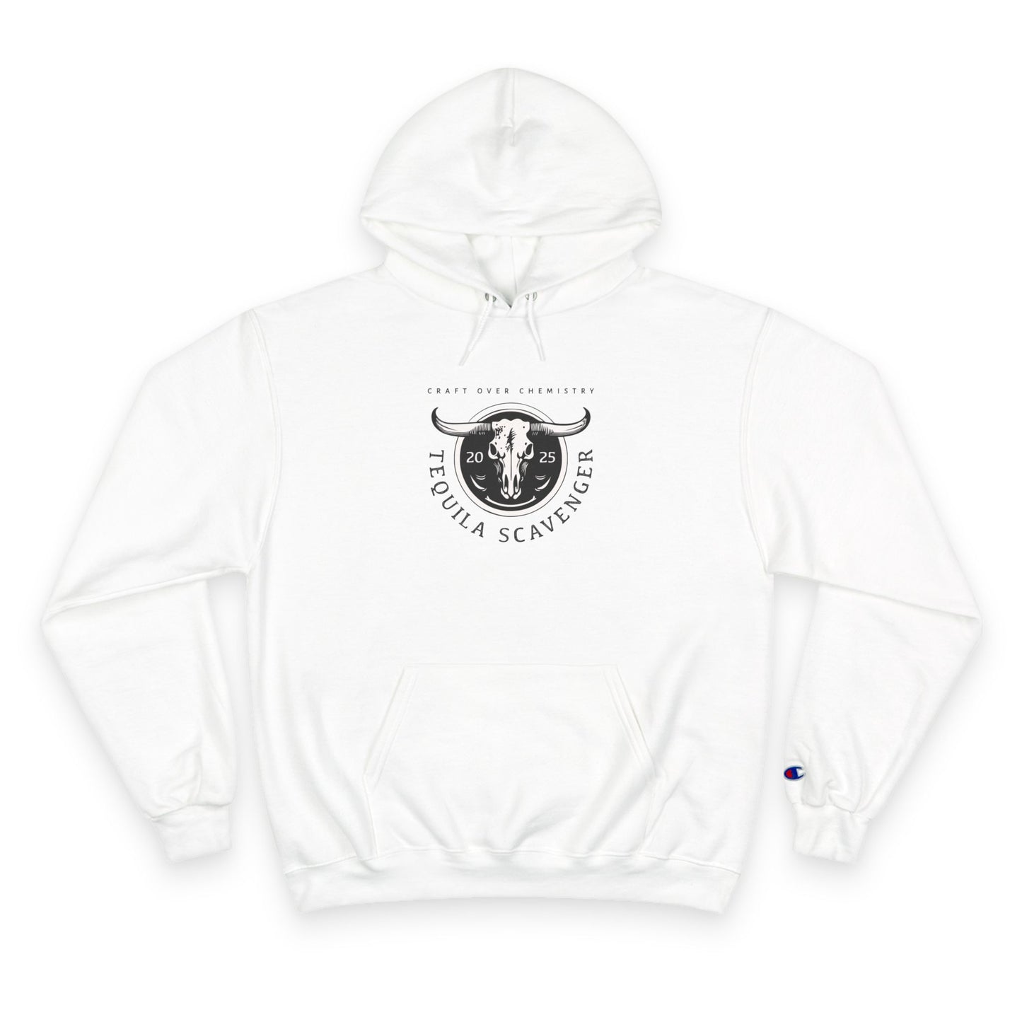 Tequila Scavenger - Champion Brand Hoodie - "Skull Logo"
