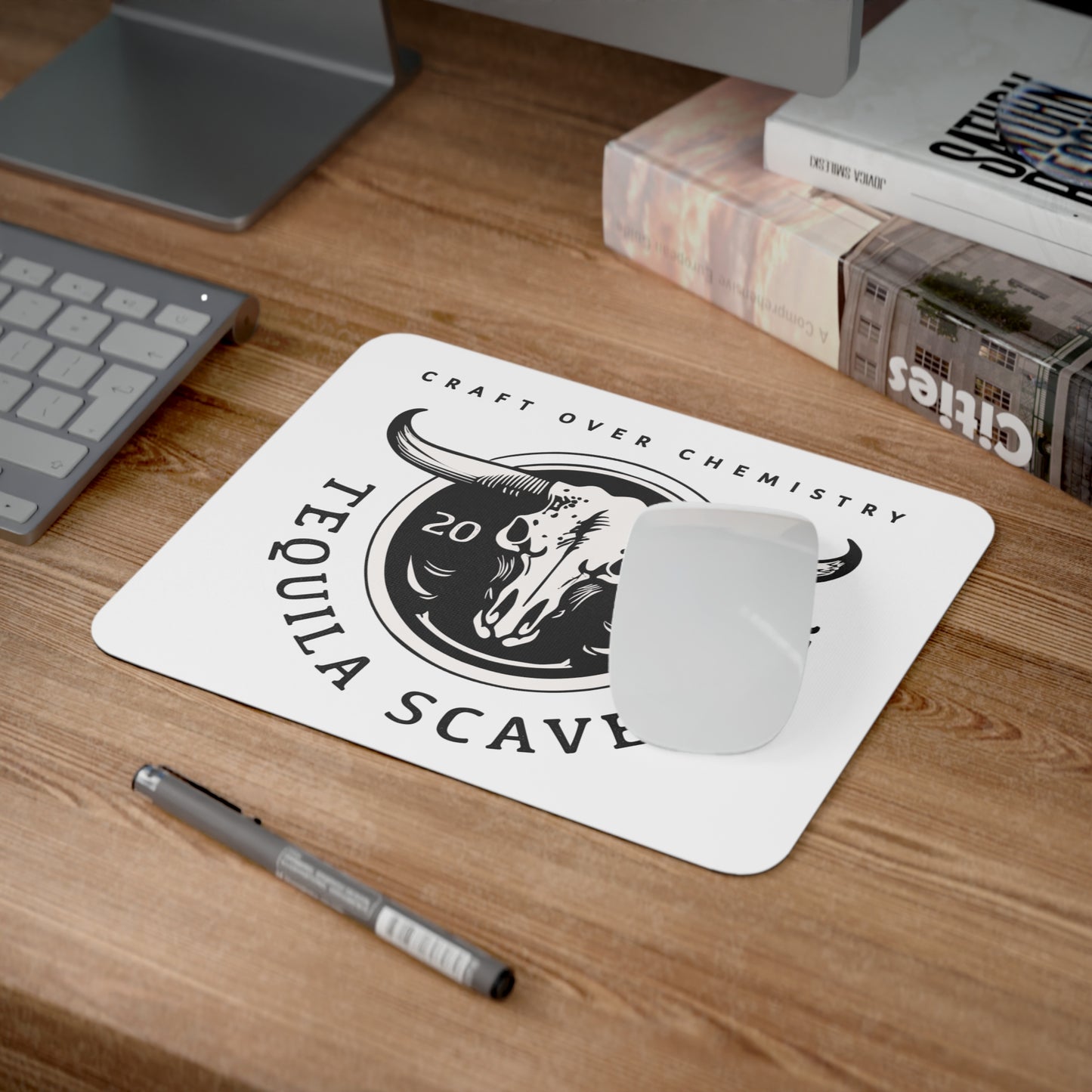 Tequila Scavenger - Computer Mouse Pad - "Skull Logo"