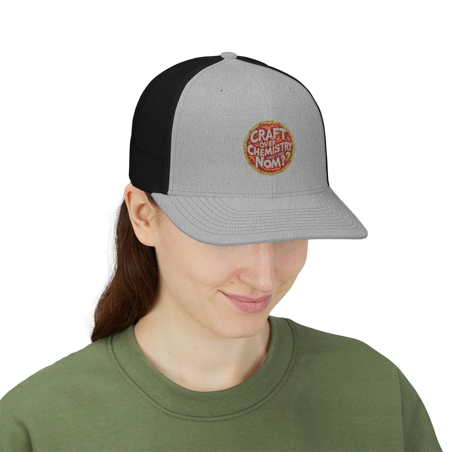 "Craft Over Chemistry" Embroidered Snap Back Hat