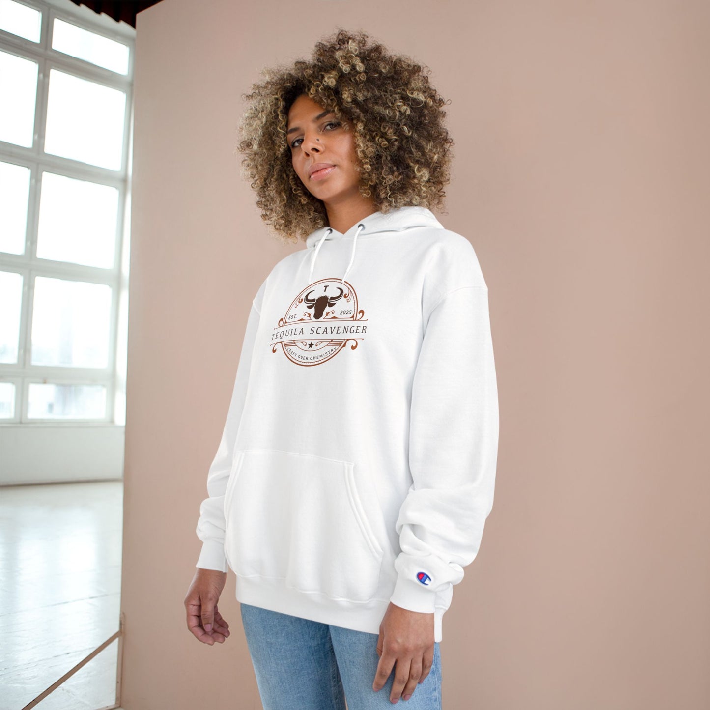 Tequila Scavenger - Champion Brand Hoodie - "OG Logo"