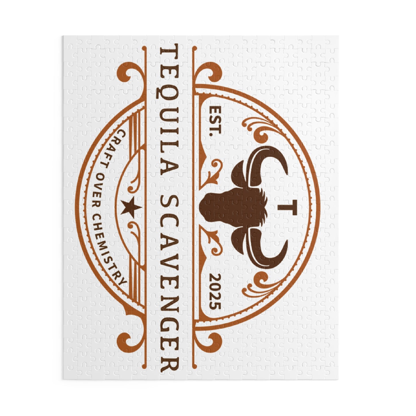 Tequila Scavenger - "OG Logo" - 252 Piece and 500 Piece Puzzles