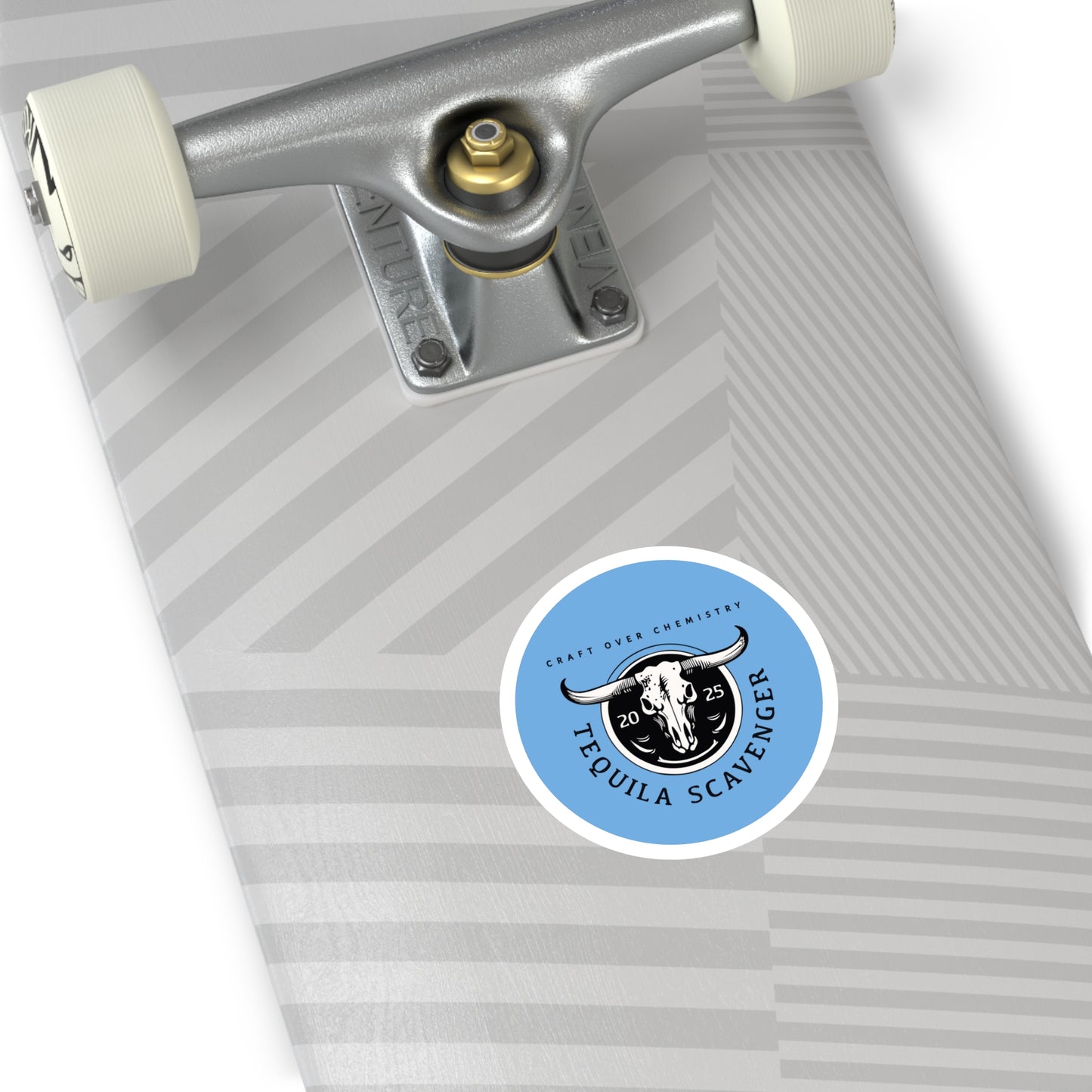 Tequila Scavenger - "Skull Logo" - Round Sticker
