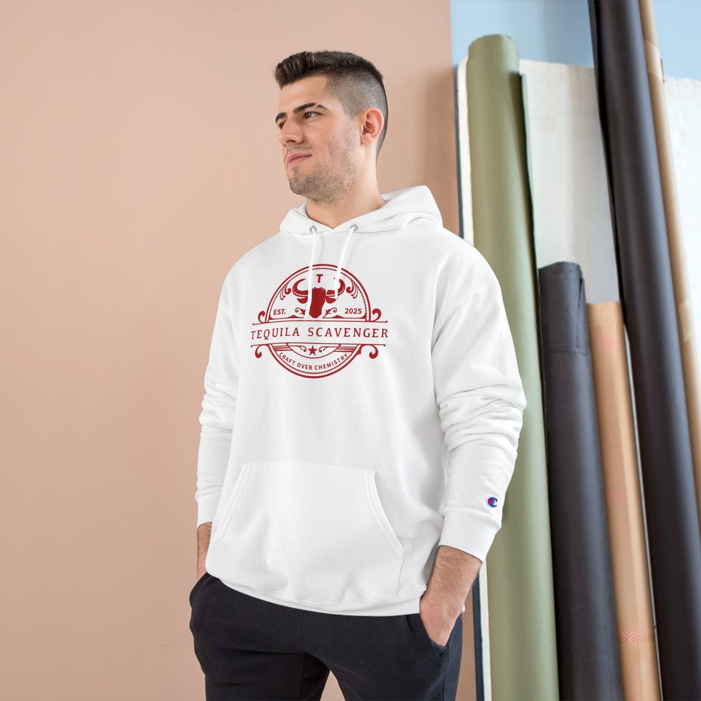 Tequila Scavenger - Champion Brand Hoodie "OG Logo"