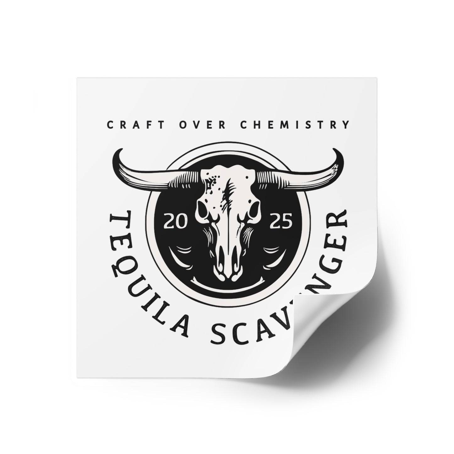 Tequila Scavenger Square Stickers