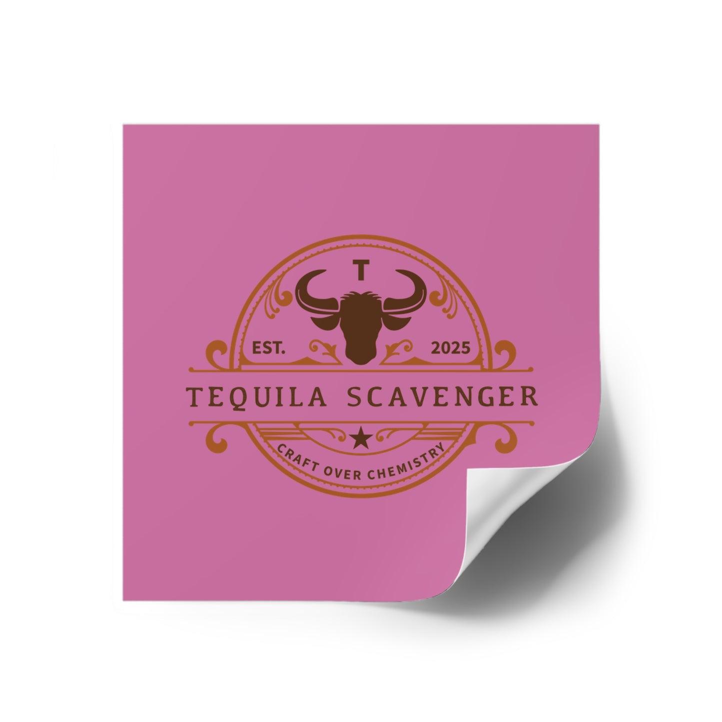 Tequila Scavenger Square Stickers