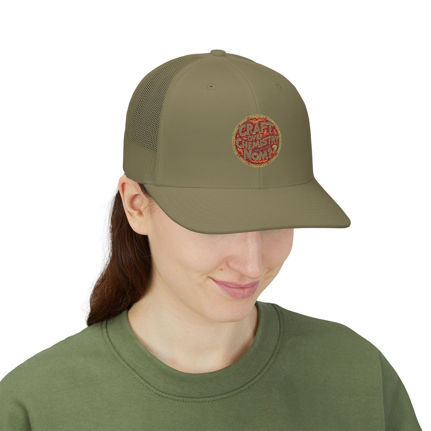 "Craft Over Chemistry" Embroidered Snap Back Hat