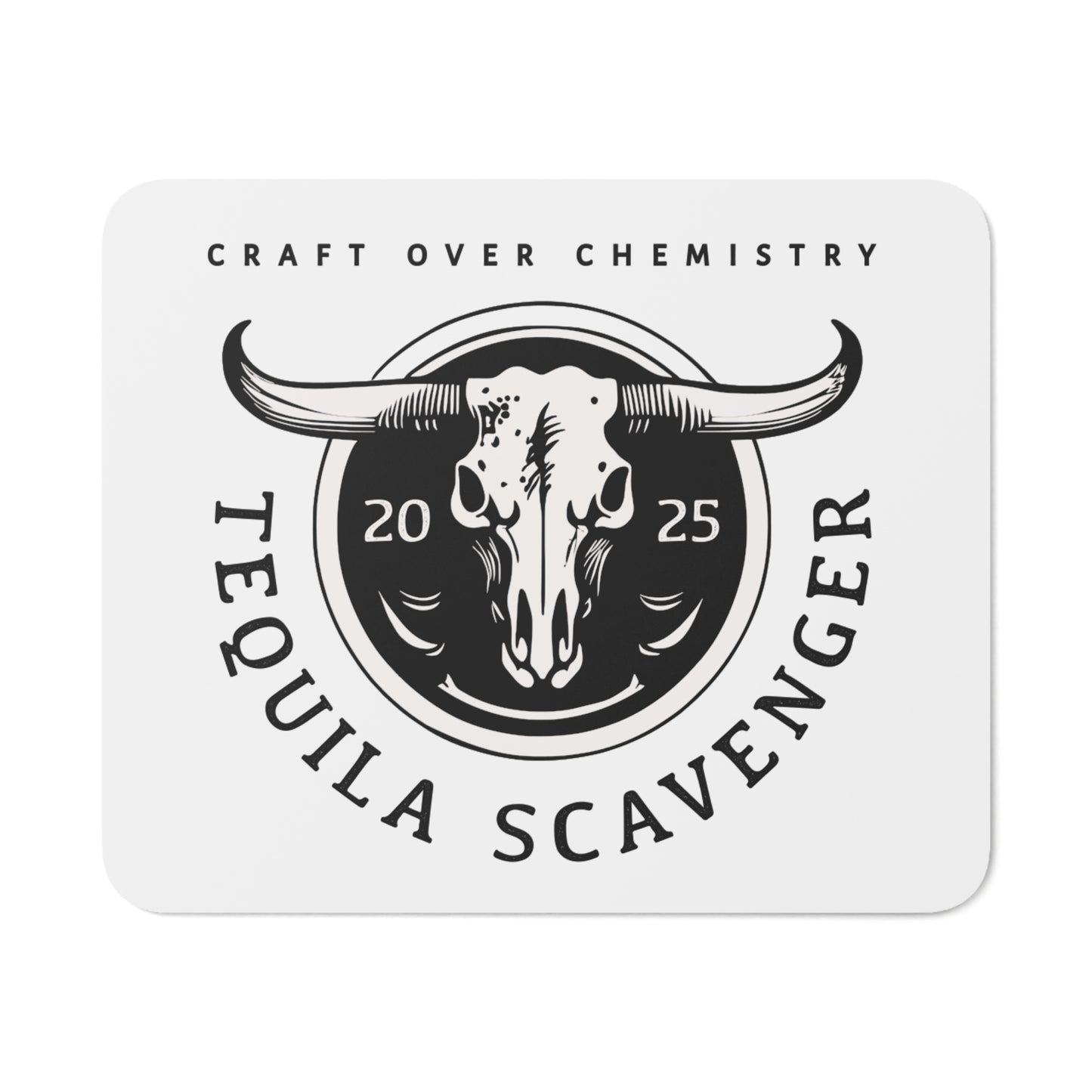 Tequila Scavenger - Computer Mouse Pad - "Skull Logo"
