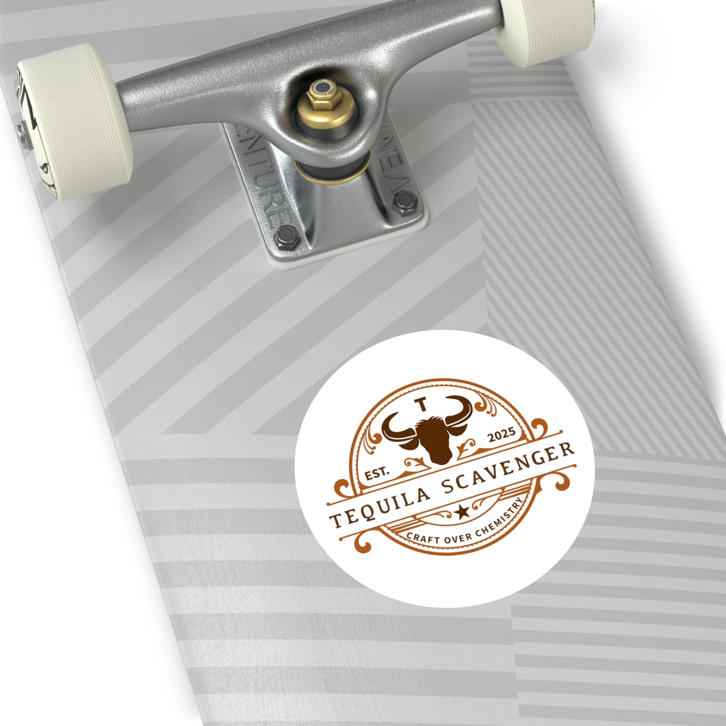 Tequila Scavenger Round Stickers