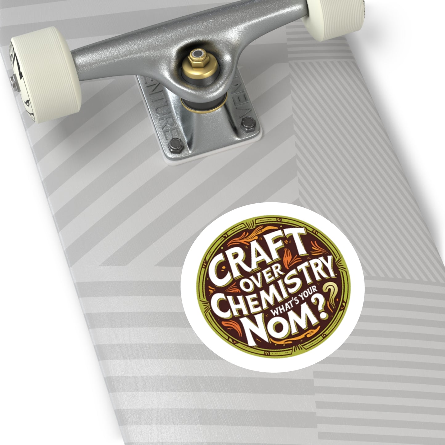 "Craft Over Chemistry" Round Stickers