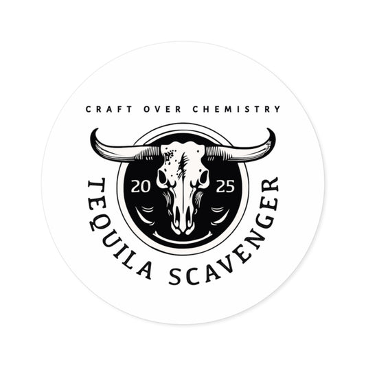 Tequila Scavenger Round Stickers