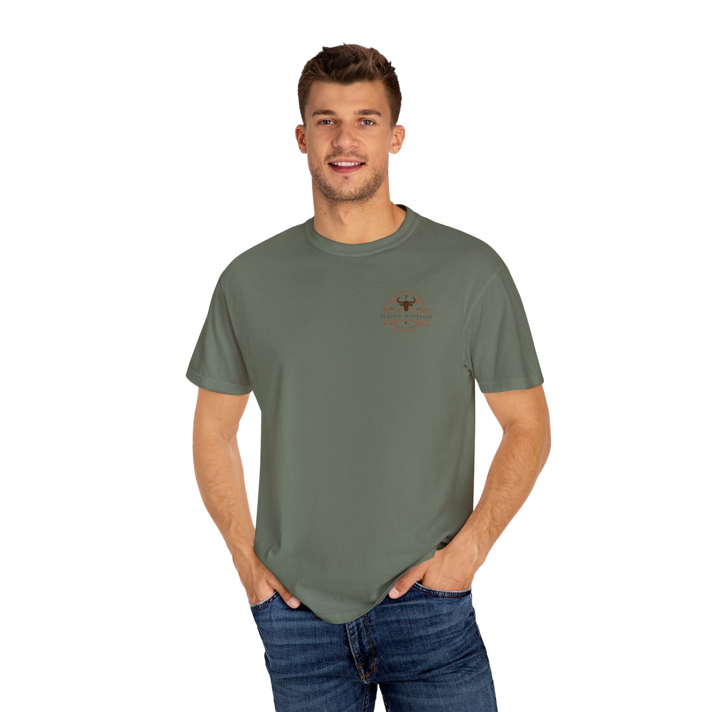 Tequila Scavenger T-Shirt, Casual Tee, Vintage-Style Shirt, Summer Staple, Gift for Tequila Lovers, Unisex Fashion