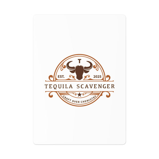 Tequila Scavenger - Custom Poker Cards - "OG Logo"