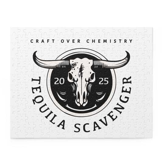 Tequila Scavenger - "Skull Logo" - 252 Piece and 500 Piece Puzzles