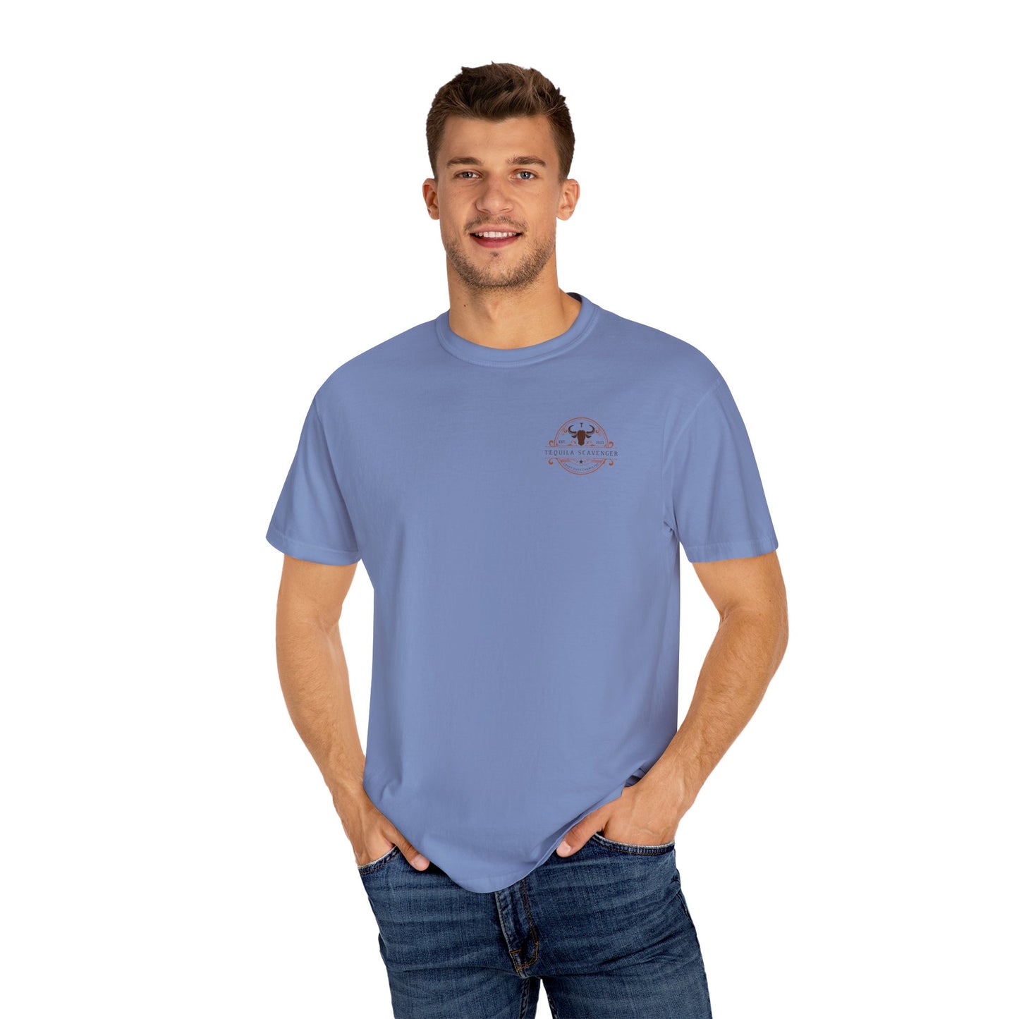 Tequila Scavenger T-Shirt, Casual Tee, Vintage-Style Shirt, Summer Staple, Gift for Tequila Lovers, Unisex Fashion