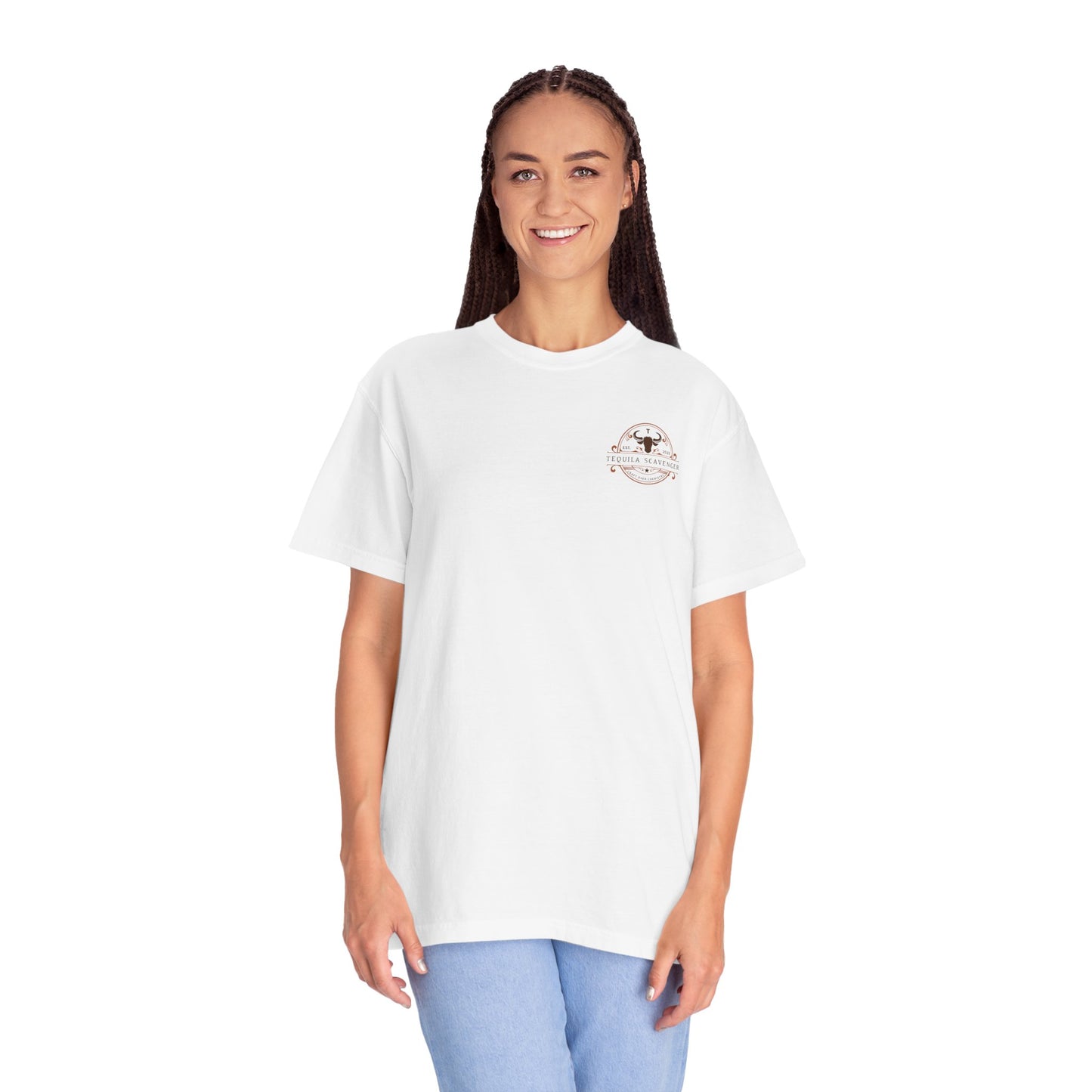 Tequila Scavenger T-Shirt, Casual Tee, Vintage-Style Shirt, Summer Staple, Gift for Tequila Lovers, Unisex Fashion