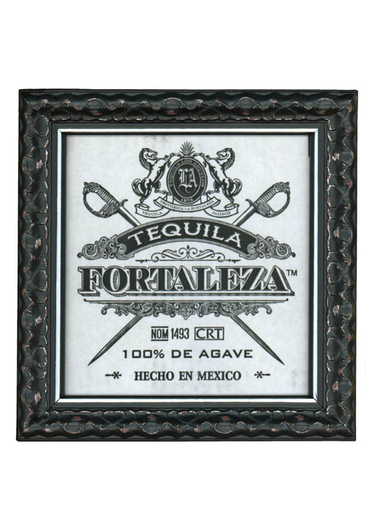 Fortaleza Box Art with a black frame