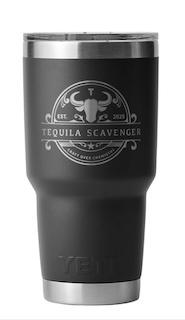 Tequila Scavenger - Laser engraved "OG Logo" - Yeti 30 oz Tumbler